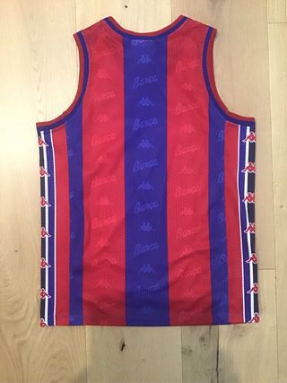 Camiseta Baloncesto FC Barcelona Kappa