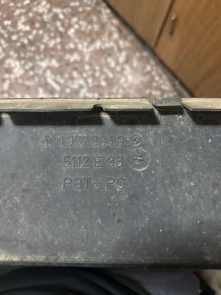 Difusor Paragolpes Trasero BMW E36