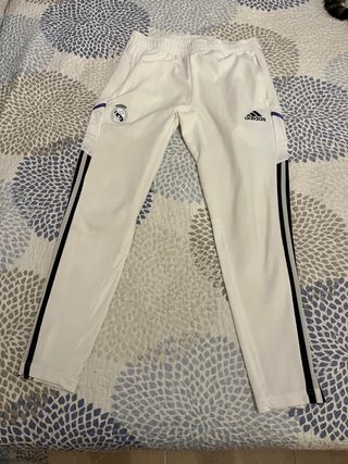 Pantalones Adidas Real Madrid Blancos