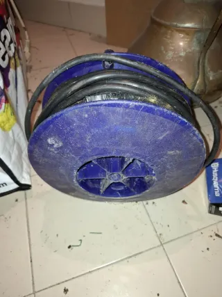 Regleta alargador azul