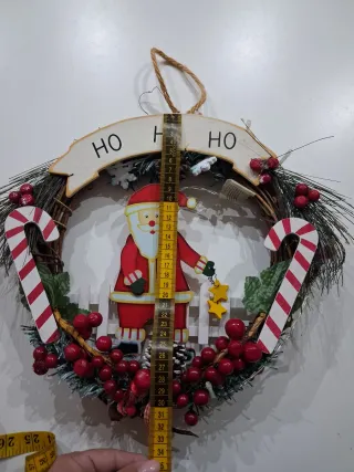 Ghirlanda natalizia + tazza natalizia in regalo