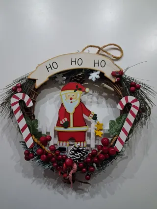 Ghirlanda natalizia + tazza natalizia in regalo