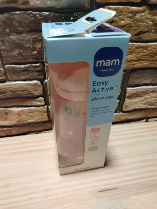 MAM Easy Active 2ª Edad  Stage Pink Biberón +6 m