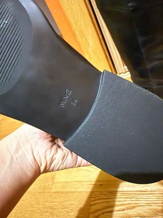 Botas de piel de bovino negras