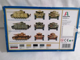 Maqueta Italeri Pz. Kpfw. III Ausf. M/N 1:72