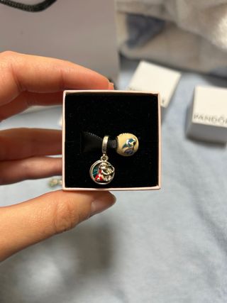 Set 2 Charm Pandora Lilo y Stitch