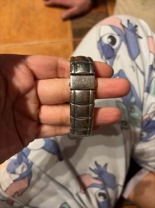 Reloj Lotus Plata y Blanco