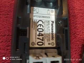 Teléfono Inalámbrico Panasonic KX-TGA131EXH