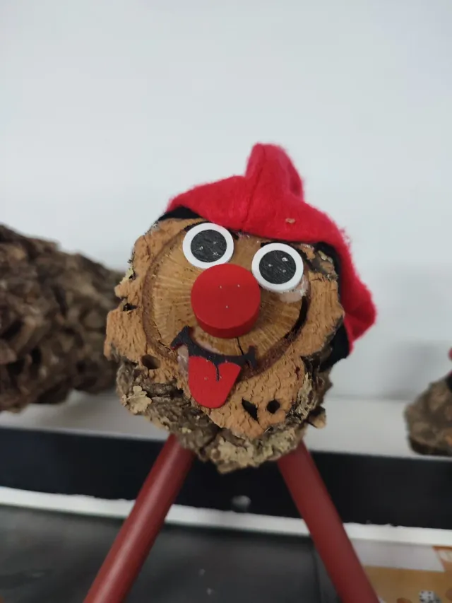 Figuras Navideñas de Troncos