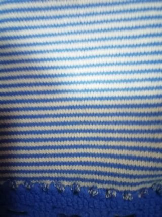 Copertina scialle lana culla