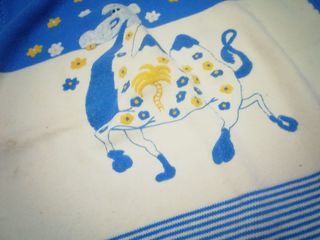 Copertina scialle lana culla