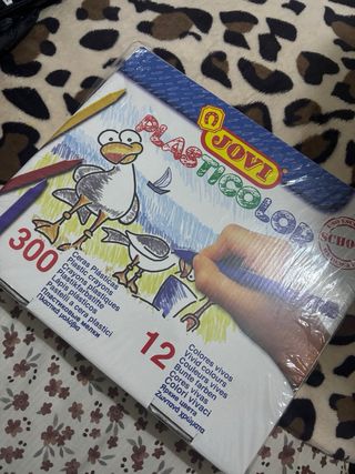 Jovi Ceras Plásticas Crayons Student Colores