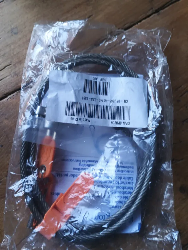 Cavo antifurto per portatile