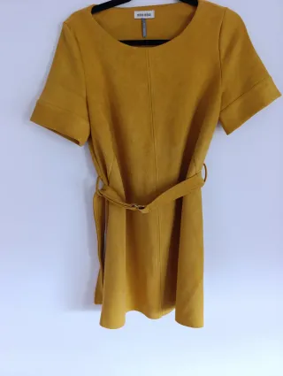 Vestido mostaza ante Miss Miss talla S