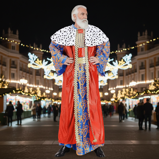 Disfraz Rey Mago Talla L - Traje Adulto Cabalgata