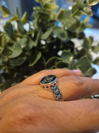 Anillo Nudo de Bruja Plata 925