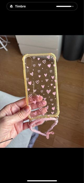 Custodia iPhone XR con design occhi