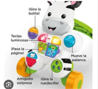 Andador bebe Correpasillos Cebra Fisher-Price