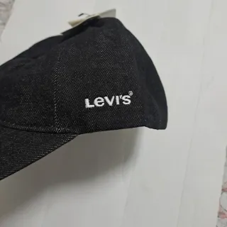 Berretto in Jeans Levi's Taglia Unica Nero