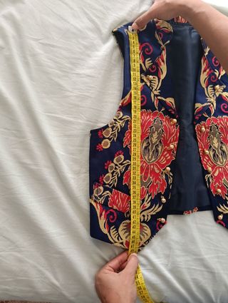 Chaleco Fallero Niño Azul y Rojo