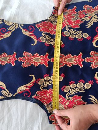 Chaleco Fallero Niño Azul y Rojo