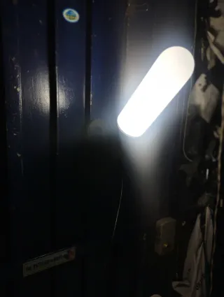 Aplique Pared Iberlux Negro y Blanco