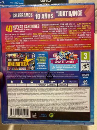 Lote Juegos PS4: ABBA, Just Dance 2020, Saber es P