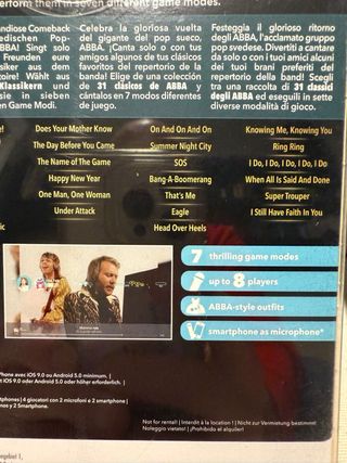 Lote Juegos PS4: ABBA, Just Dance 2020, Saber es P