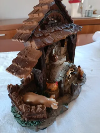 Establo Belén 18x13 cm