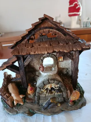 Establo Belén 18x13 cm