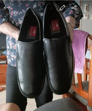 Zapatos Fluchos Hombre Talla 40 Negro