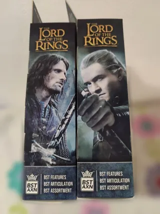 Figuras Aragorn y Legolas El Señor de los Anillos