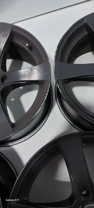 Llantas de aluminio negras 17 pulgadas