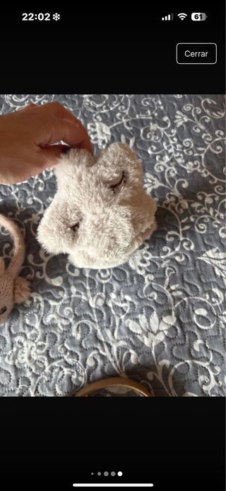 Orejeras de punto y peluche