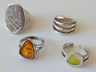 Anillos Plata Ley