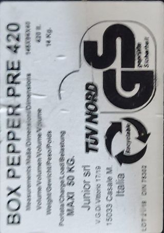 Cofre de techo TowCar 50 kg