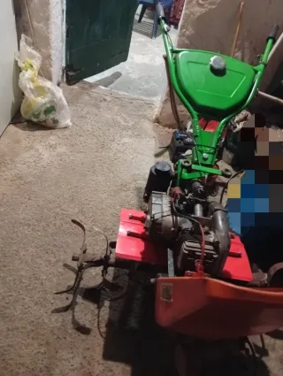 Motocultor Agria 3000 lista pará trabajar