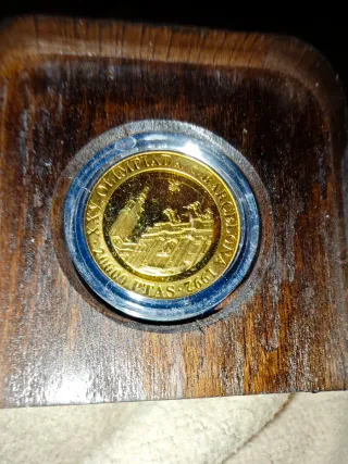 4 Monedas Oro Barcelona 92