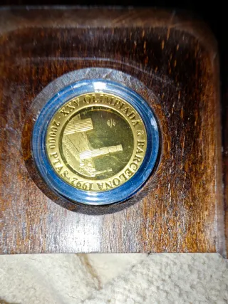 4 Monedas Oro Barcelona 92