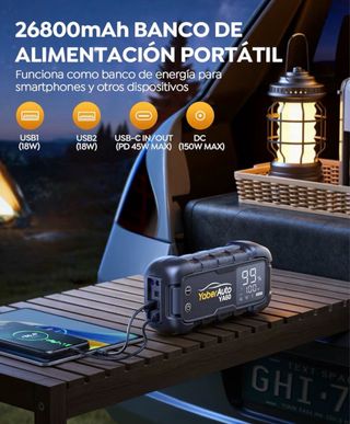 Arrancador Coche 6000A