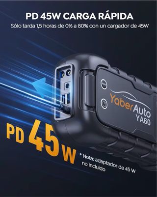 Arrancador Coche 6000A