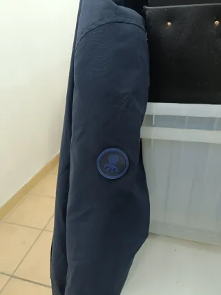 Gabardina Pulpo Hombre Azul