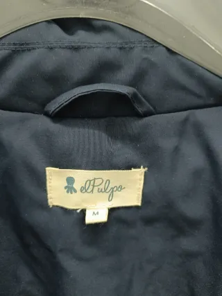 Gabardina Pulpo Hombre Azul