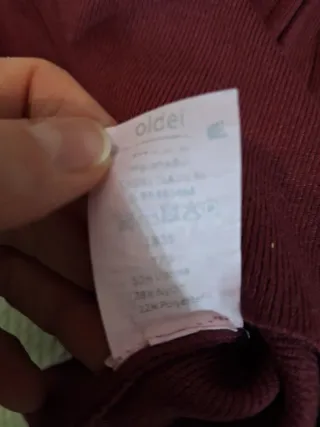 Jersey mujer cuello alto manga abullonada