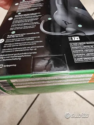 Cuffie gioco LVL30 Wired PC Gaming XBOX windows