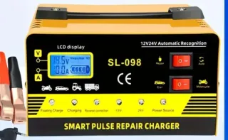 Cargador Batería Coche Camión Tractor 12V/24V