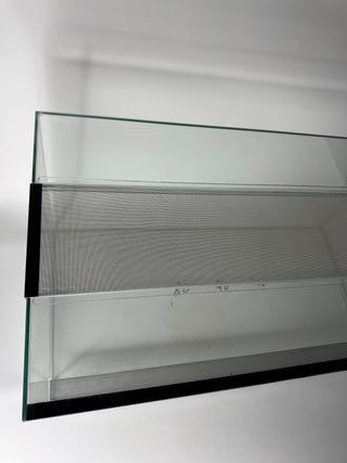 Terrario cristal 80x40x40 con tapa malla