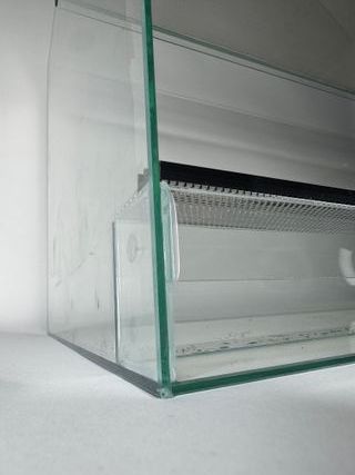 Terrario cristal 80x40x40 con tapa malla