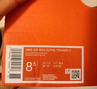 Zapatillas Nike Air Max Alpha Trainer 4 talla 42