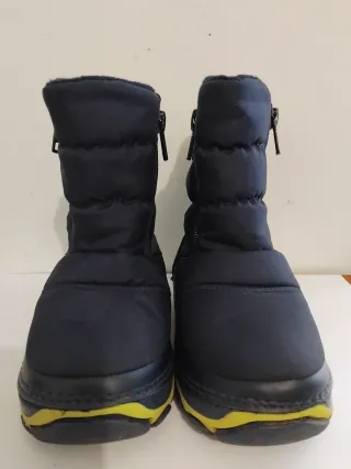 Stivali da neve bimbo taglia 23/24 blu e giallo